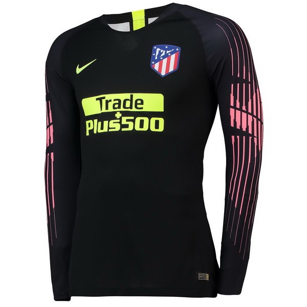 Maillot Football Atletico Madrid ML Gardien 2018-19 Noir